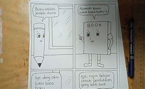 Gambar Komik Mudah 4 Kotak Anekdot