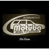 Logo Stiker Komunitas Mobil